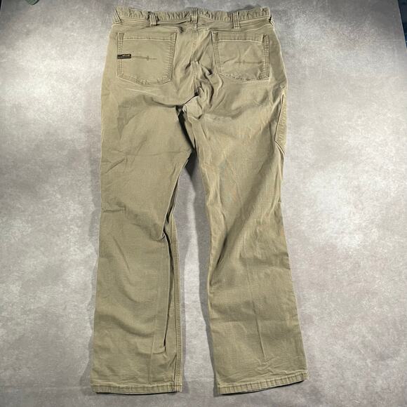 Ariat 38x30 M4 Tan Rebar Relaxed Straight Comfortable Workwear Pants - Picture 2 of 10